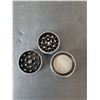Image 2 : (7) Metal Tobacco Grinders