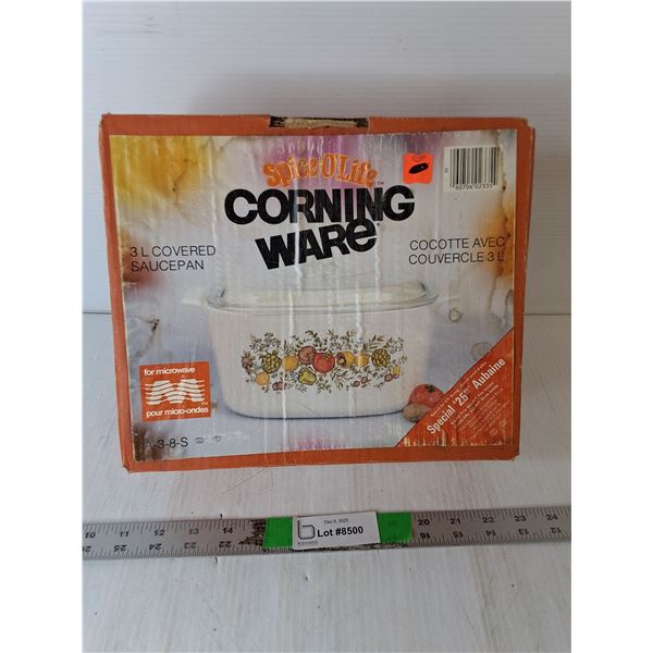 Corning Ware Spice O'Life 3L Saucepan- Sealed