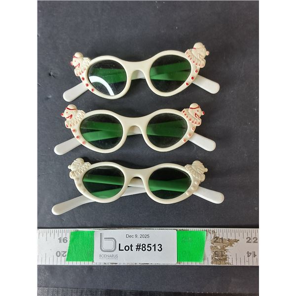 (3) Sets of Kid's Sunglasses