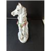 Image 2 : Ceramic Unicorn Figurine 14" Long x 13.5" Tall- Broken Horn - PICK UP
