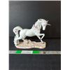 Image 1 : Ceramic Unicorn Figurine 9" Long x   7.25" Tall - PICK UP