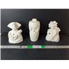 Image 1 : (3) Ceramic Incense Holders up to 7.5"