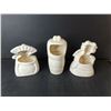 Image 2 : (3) Ceramic Incense Holders up to 7.5"