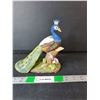 Image 1 : Ceramic Peacock Figurine 7.5" x 7.25"