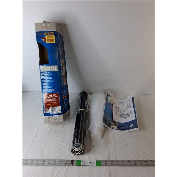Quiet Wamth In-Floor Heat Film For Floating Floors, Appears NIB