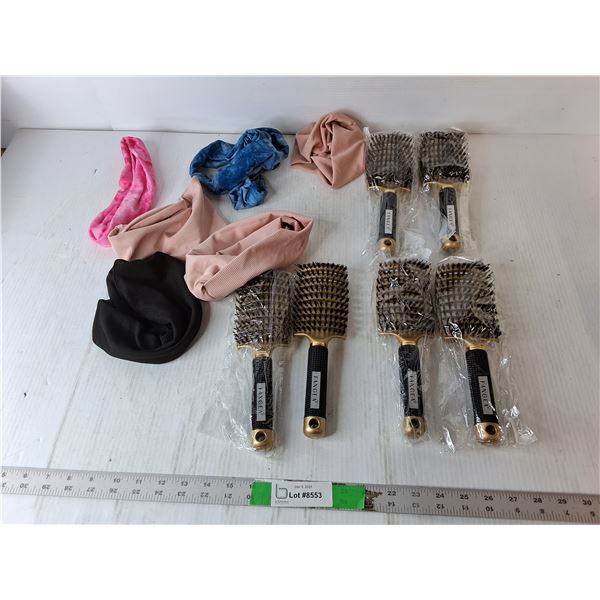 Hairbrushes & Headbands- New