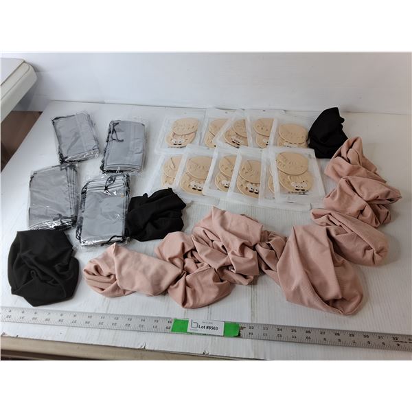 Pouches, Headbands, Forefoot Socks- New