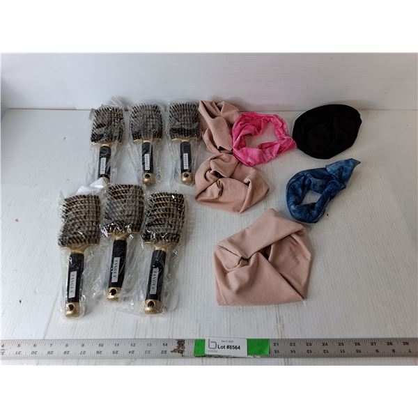 Fangea Hairbrushes & Headbands- New