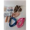 Image 2 : Headbands, Makeup Brushes, Snapbelts, Misc. New