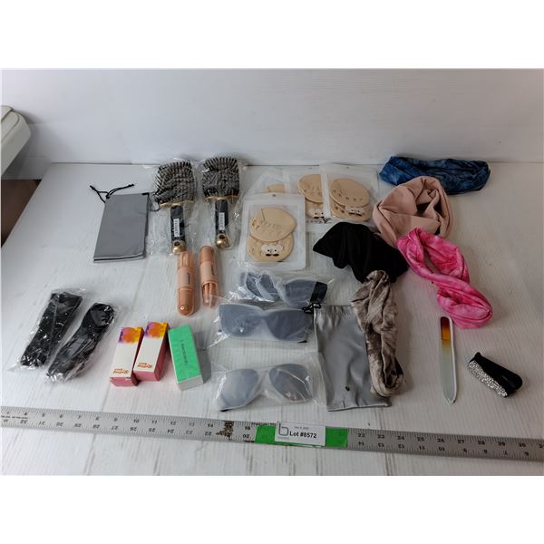 Headbands, Forefoot Socks, Snapbelts, Misc. New