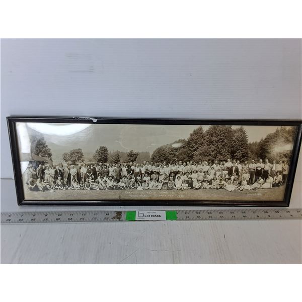 Vancouver Ice and Cold Storage Annual Staff Picnic 1950 Photo 24" x 8", PICK UP