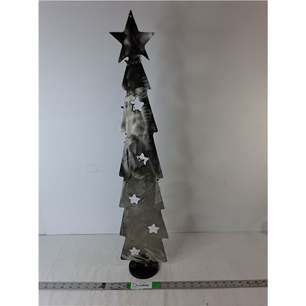Metal Decorative Christmas Tree 31" Tall, Cannot Ship