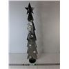 Image 1 : Metal Decorative Christmas Tree 31" Tall, Cannot Ship
