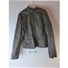Image 1 : Women's Leather Style Jacket- As Is, Approx. M