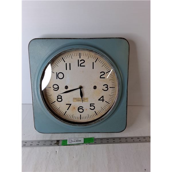 Metal Wall Clock 15"