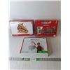 Image 1 : (3) Christmas Kits-Gingerbread House, Santa Advent, 3D Craft- Appear New