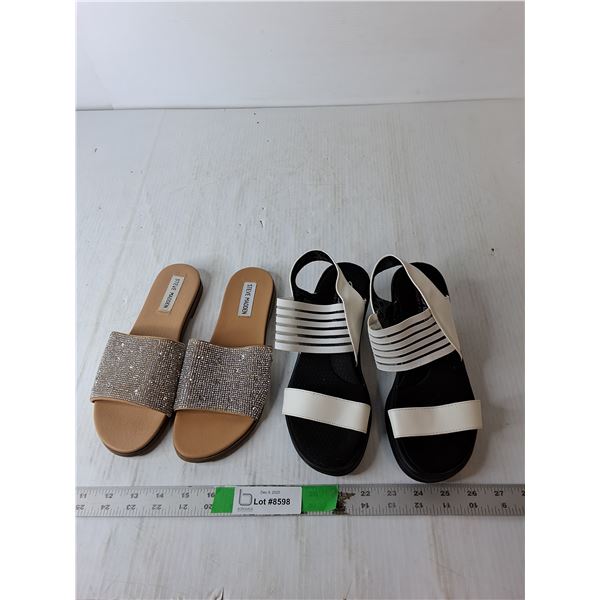 (2) Pairs of Women's Shoes- Steve Madden-7.5 & Skechers- 6