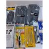 Image 3 : Tool Lot: Socket Bit Sets, Zip Ties, Hole Saw Bits, Misc