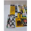 Image 2 : Tool Lot: Snap Ring Pliers, Heat Shrink, Pry Tools, Hole Saws, Misc