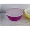Image 2 : Tupperware Bowl with Lid, Pyrex Bowls, Salad Utensils