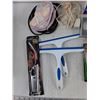 Image 2 : Extension Cord, Arm Sling, BBQ Lighter, Squeegees, 50 Sewing Thread Spools, Fasteners, Misc