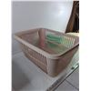 Image 6 : Tupperware 3 Piece Grater, Bowls with Lids, Laundry Basket 16" x 22" x 11", Cannot Ship