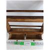 Image 2 : Wooden Wall Mount Spice Rack 12" x 14" x 2"