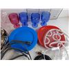 Image 6 : Plastic Goblets, Plastic Dining Plates, HDMI & TV Cables, Light Up Decor, Misc