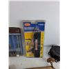 Image 4 : Router Accessory Kit, Multi Function Level, Tool Belt, Hole Saws, Hand Drill, Hammer, Misc