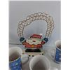 Image 4 : Ceramic Christmas Mugs, Santa Claus Desk Decor