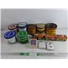 Image 1 : Vintage Tobacco Cans - Players, Macdonald, Vogue, Animal Express Train, Misc Trading Cards & Sticker