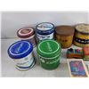 Image 2 : Vintage Tobacco Cans - Players, Macdonald, Vogue, Animal Express Train, Misc Trading Cards & Sticker
