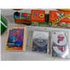 Image 5 : Vintage Tobacco Cans - Players, Macdonald, Vogue, Animal Express Train, Misc Trading Cards & Sticker