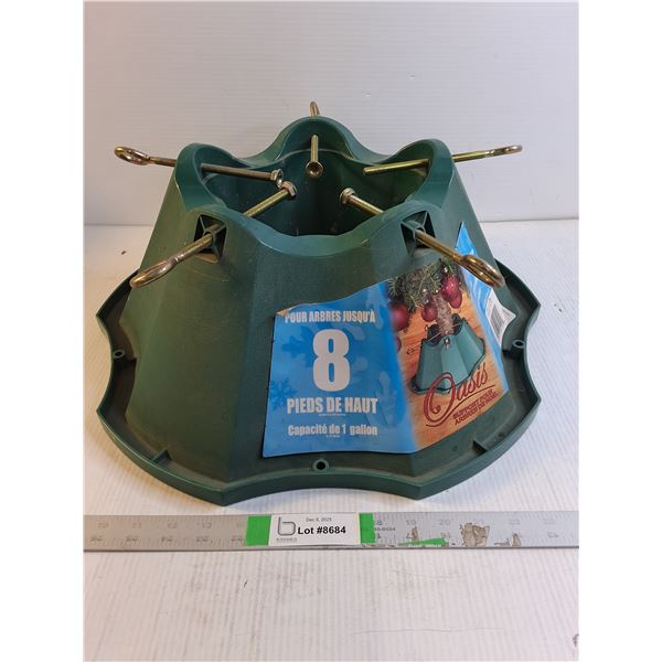 Christmas Tree Stand for Trees up to 8 Feet,1.3 Gallon Water Capacity - PICK UP