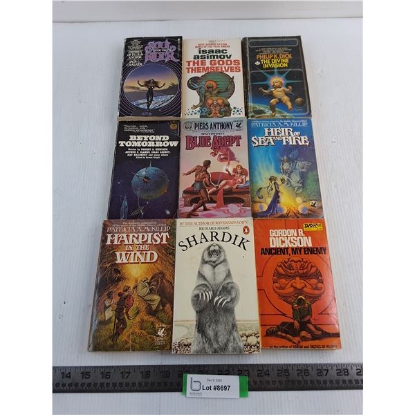 (9) Paperback Novels