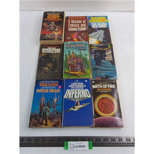 (9) Paperback Novels