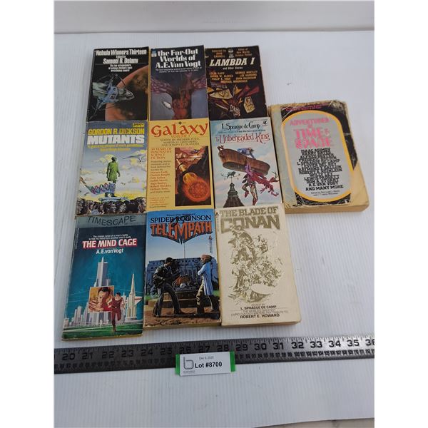 (10) Paperback Novels