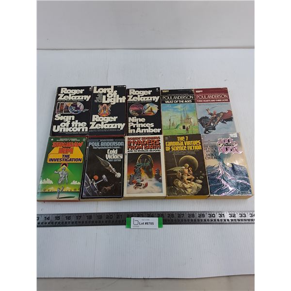(10) Paperback Novels