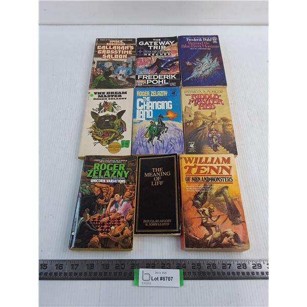 (9) Paperback Novels