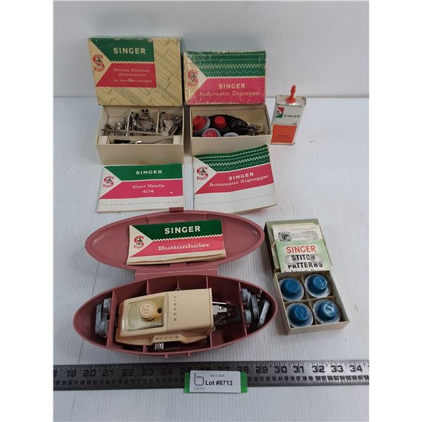 Vintage Singer Sewing Accessories - Cannot Ship