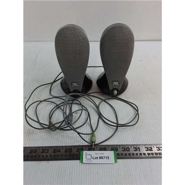 Pair of JBL Multi-Media Speakers - Untested, As is