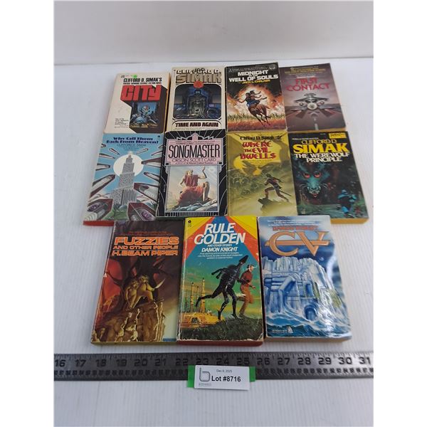 (11) Paperback Novels