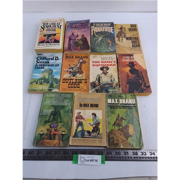 (11) Paperback Novels
