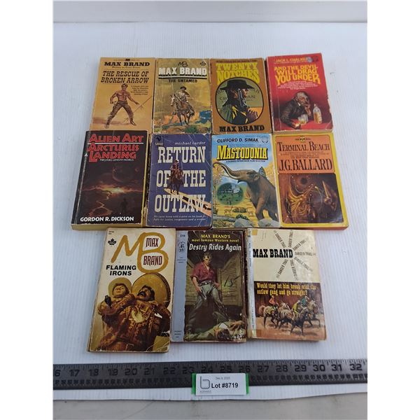 (11) Paperback Novels