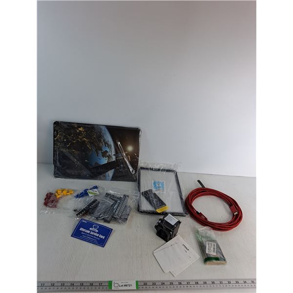 Laptop Protective Case Appears NIB, Unicorn Tablet Protective Case Appears NIB, Nylon Braided 4K UHD