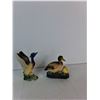 Image 2 : Ceramic Figurines Up to 5"- Ducks, Grandmas Knitting With Cat, Girl With Corn Teapot And Dove