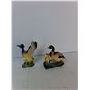 Image 3 : Ceramic Figurines Up to 5"- Ducks, Grandmas Knitting With Cat, Girl With Corn Teapot And Dove