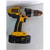 Image 3 : Dewalt 18V Cordless Drill, 12v Battery