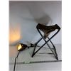 Image 1 : Halogen Portable Work Light -Powers On, Small Hunting Seat - PICK UP