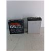 Image 3 : GS Valve Regulated Lead-Acid Battery, Everstart Power Sport Battery - PICK UP ONLY